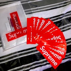 5 for 25 supreme stickers